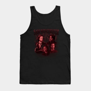 Sam Winchester Lightening Vintage Tank Top